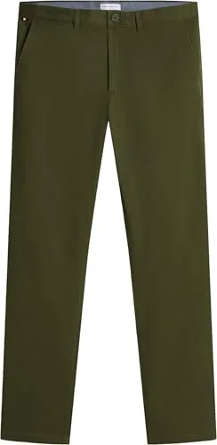 Tommy Hilfiger ▫️ Calças chino para homem Core Denton Essential Twill, corte reto 6