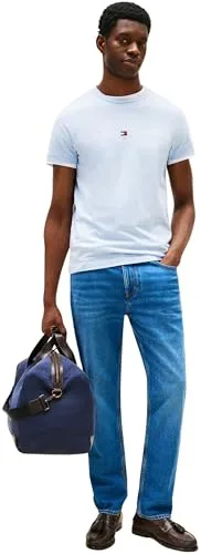 Tommy Hilfiger ▫️ Camiseta de manga curta para homem, corte justo 3