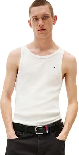 Tommy Jeans ▫️ Camisolas de alças, Conjunto de 3, Homem, Flag, Slim Fit 2