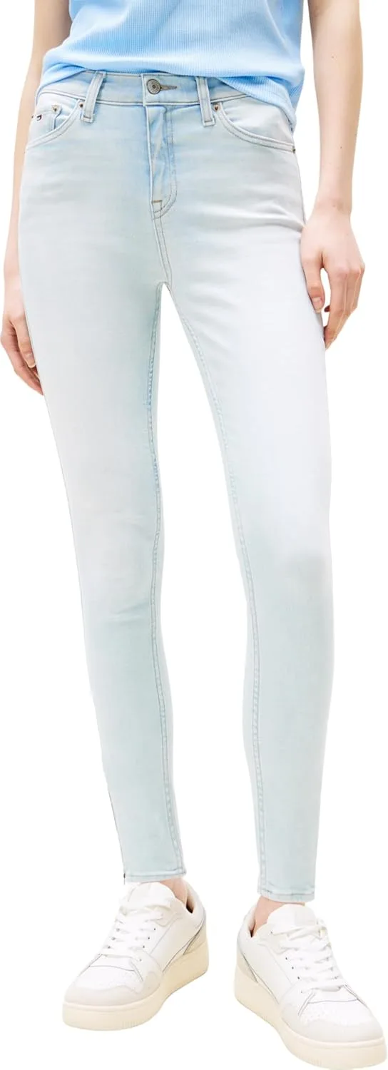 Tommy Jeans ▫️ Calças de ganga para mulher Nora, corte skinny