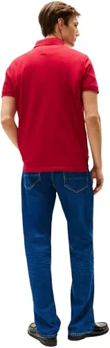 Tommy Hilfiger ▫️ Polo de manga curta para homem, modelo 1985, corte regular 2