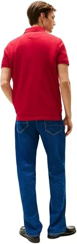 Tommy Hilfiger ▫️ Polo de manga curta para homem, modelo 1985, corte regular 3