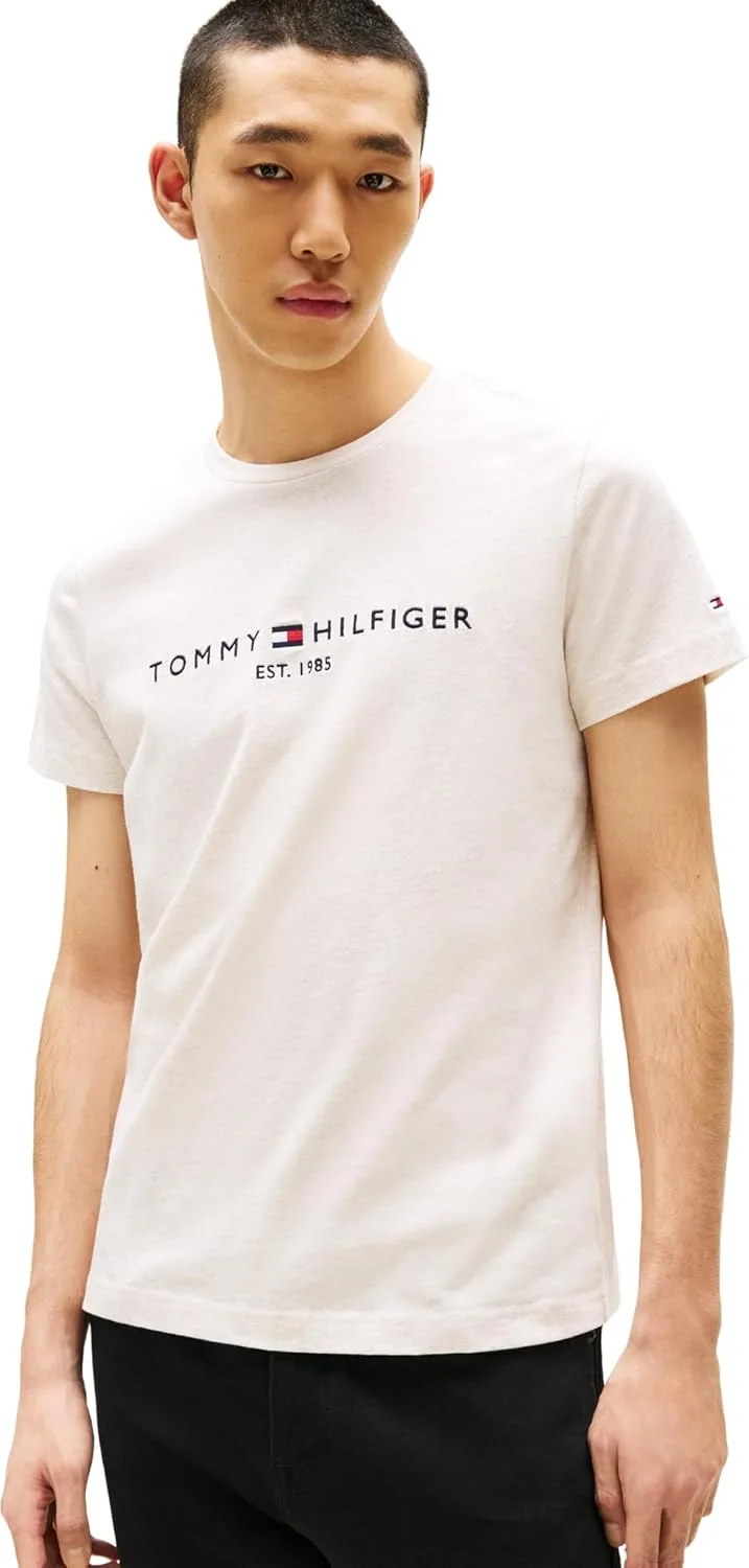 Tommy Hilfiger ▫️ T-shirt de manga curta Slim Fit para homem