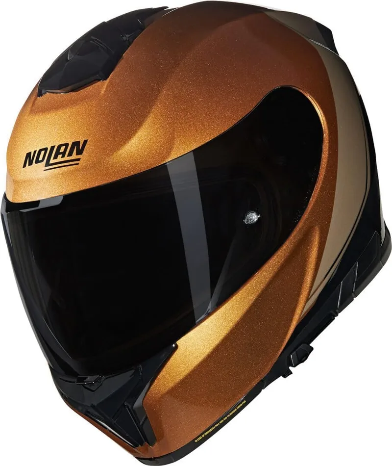 Nolan ▫️ Capacete N80-8, Acabamento Speciale 341 XXL, Ocre/Preto