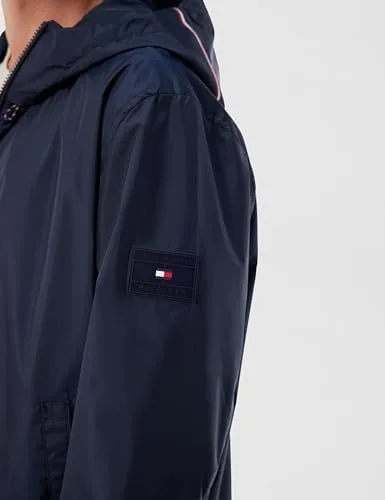 Tommy Hilfiger ▫️ Casaco de entre-estações para homem com capuz 5