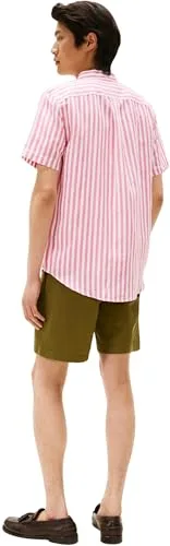 Tommy Hilfiger ▫️ Camisa para homem em mistura de linho, com gola Mao 2