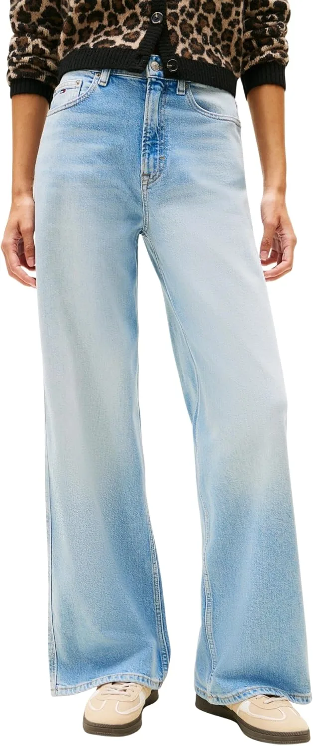 Tommy Jeans ▫️ Calças de ganga para mulher Claire de cintura alta