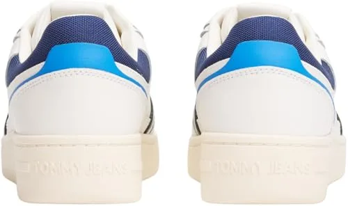 Tommy Jeans ▫️ Cupsole Sneaker para Homem TJM Retro Basket Low Top 2
