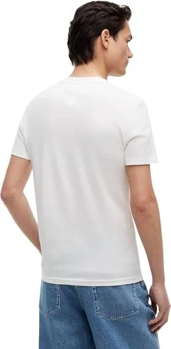 Tommy Jeans ▫️ Camisolas de manga curta para homem, conjunto de 2, modelo Slim Mix com gola redonda 3