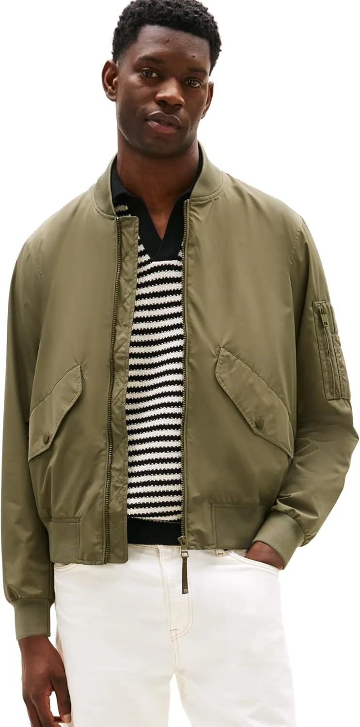 Tommy Hilfiger ▫️ Packable Bomber Mw0mw39629 Casaco bomber para homem