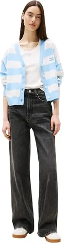 Tommy Jeans ▫️ Calças de Ganga para Mulher Claire de Cintura Alta 4