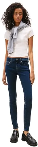Tommy Jeans ▫️ Calças de ganga para mulher Sophie Skinny Fit 2
