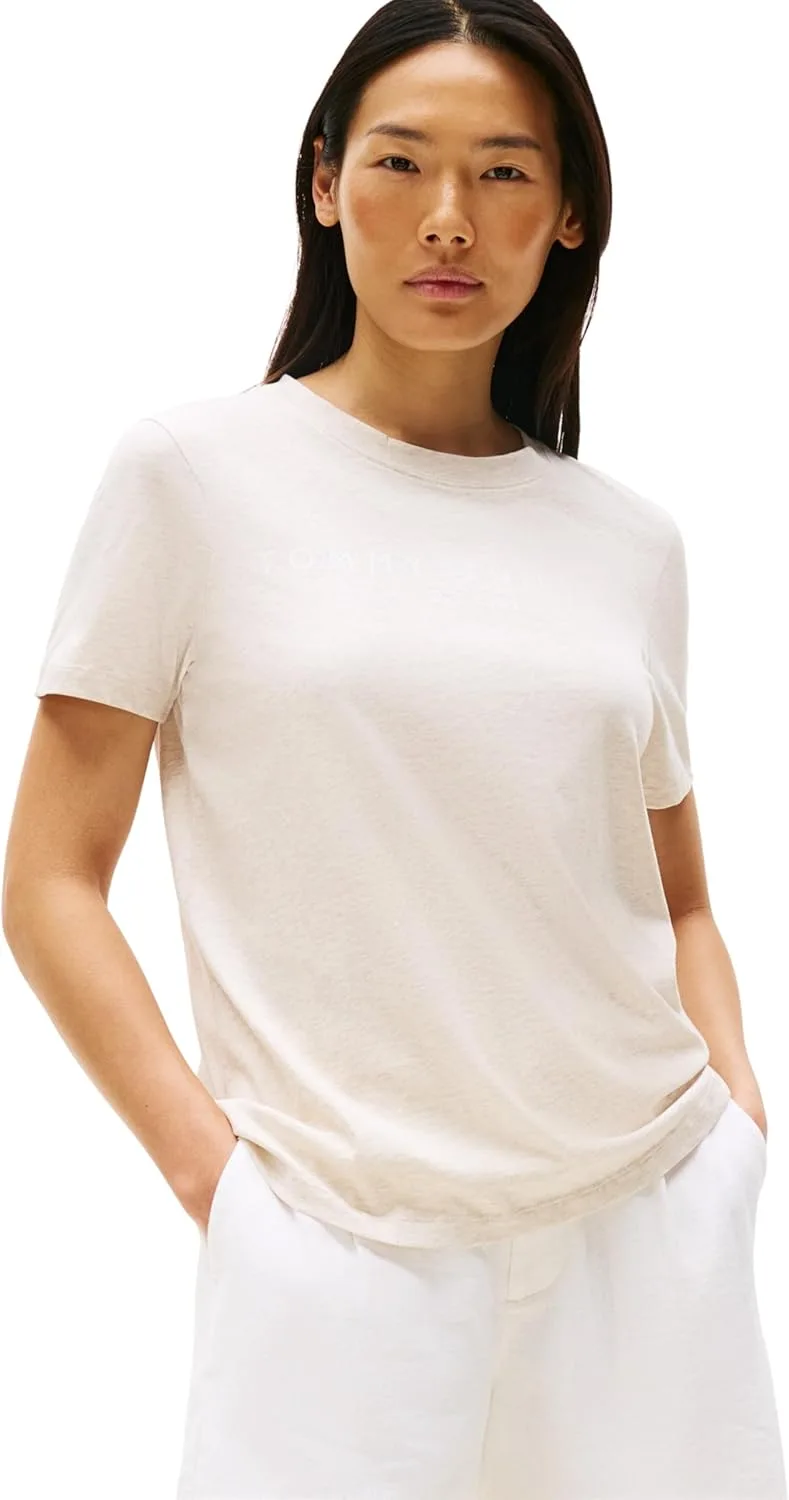 Tommy Hilfiger ▫️ T-shirt de manga curta com logótipo para mulher