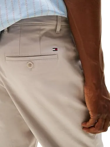 Tommy Hilfiger ▫️ Core Mercer Essential Twill Mw0mw40263 - Calças chino para homem 3