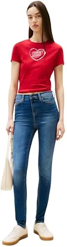 Tommy Jeans ▫️ Calças de Ganga para Mulher Nora Skinny Fit 2