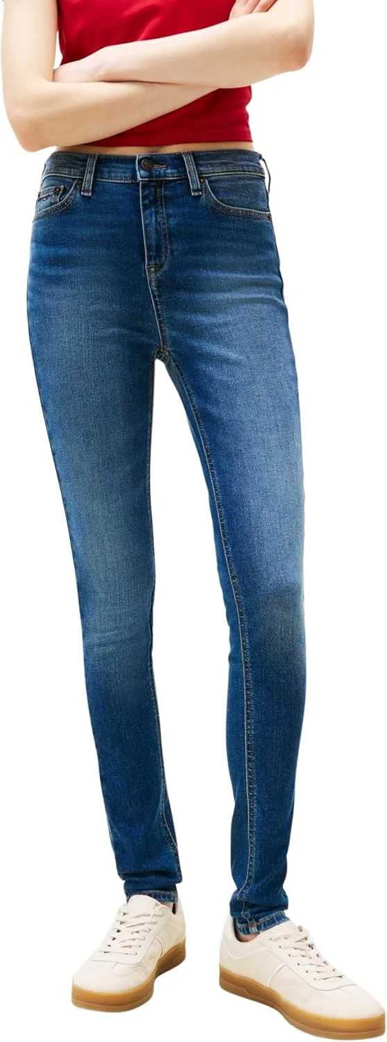 Tommy Jeans ▫️ Calças de Ganga para Mulher Nora Skinny Fit
