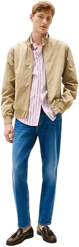 Tommy Hilfiger ▫️ Calças de ganga para homem, modelo Tapered Harlem, cintura média 2