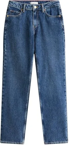 Tommy Hilfiger ▫️ Calças de ganga para mulher DEE Classic Straight, cintura média 4