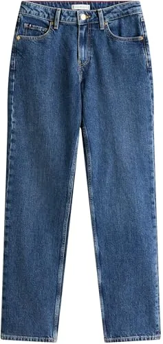 Tommy Hilfiger ▫️ Calças de ganga para mulher DEE Classic Straight, cintura média 5