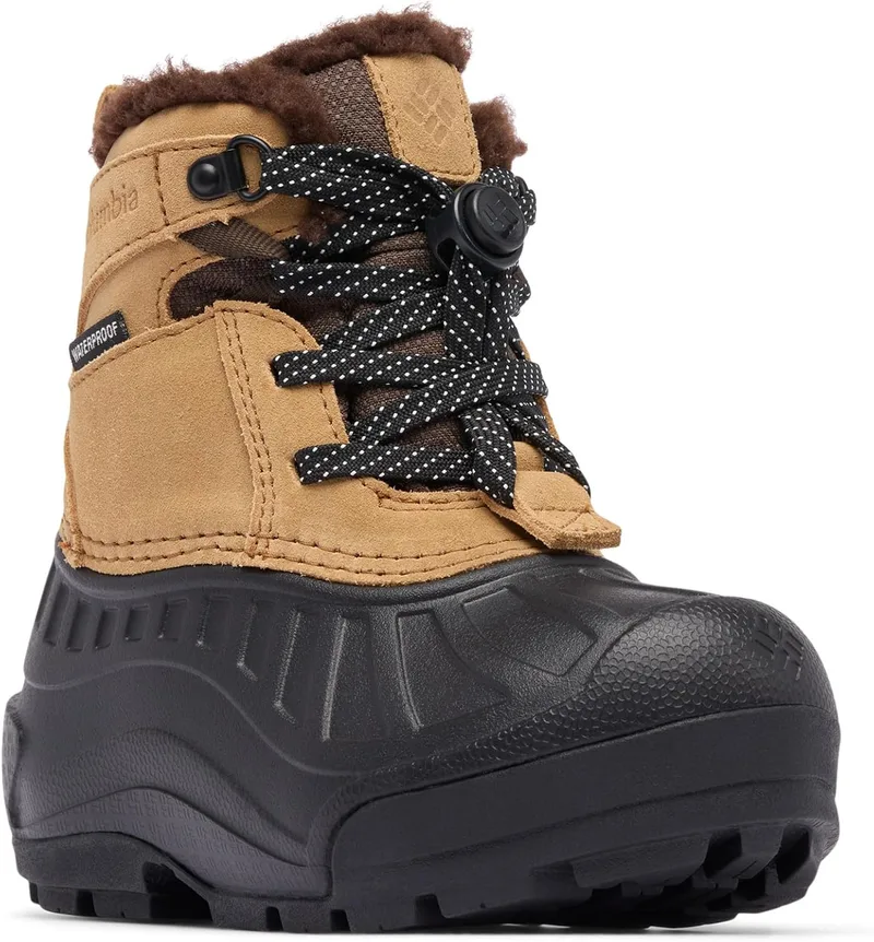 Columbia ▫️ Youth Powderbug Alpine Waterproof, Botas de neve unissexo para crianças