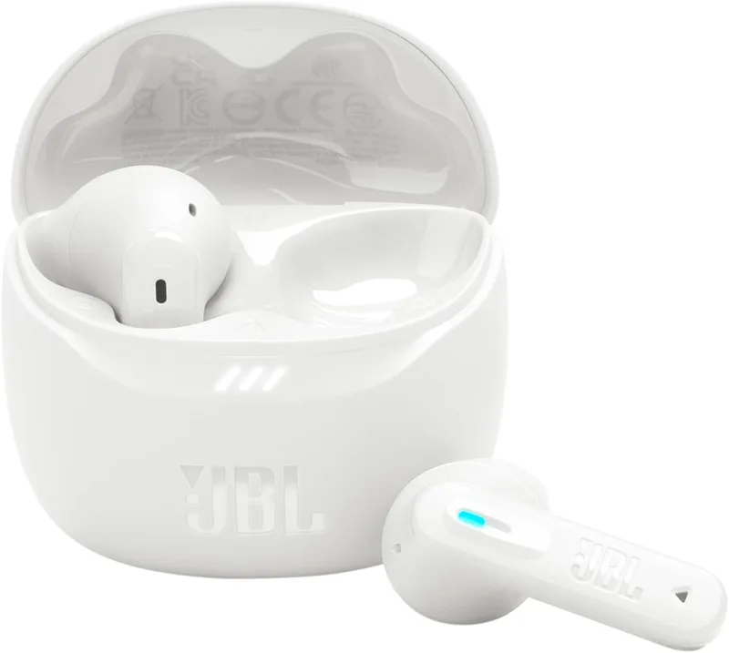 JBL ▫️ Tune Flex 2, Auscultadores com Cancelamento de Ruído, Branco