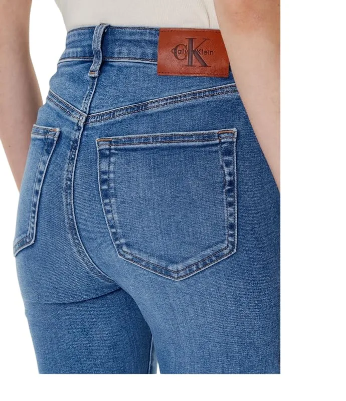 Calvin Klein ▫️ HGH RS Sknny Ankl JN Lv047b769g Calças de ganga para mulher 4