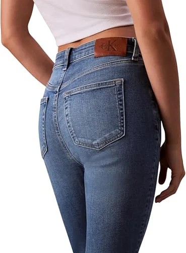 Calvin Klein ▫️ HGH RS Sknny Ankl JN Lv047b769g Calças de ganga para mulher 5