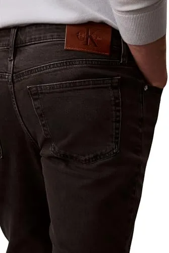 Calvin Klein ▫️ Calças de ganga para homem Essential Black Slim Fit 3