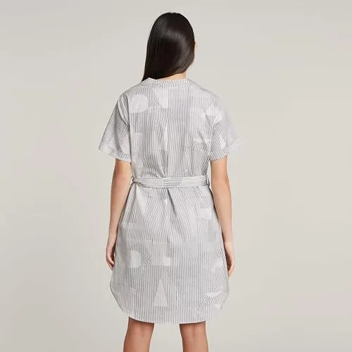 G-STAR ▫️ Vestido com cinto para mulher 2