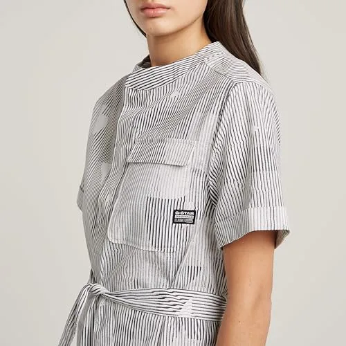 G-STAR ▫️ Vestido com cinto para mulher 5