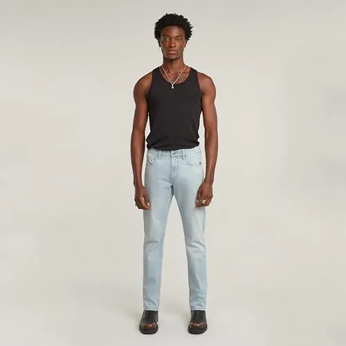 G-STAR ▫️ Calças de ganga Mosa Straight - Calças de ganga para homem 3