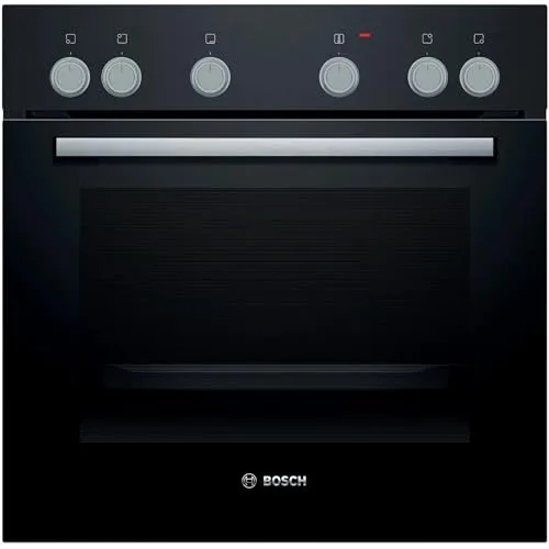 Bosch ▫️ HND611LS62 - Conjunto de cozinha encastrável (60 x 60 cm, ar quente 3D, hidrólise, ecrã LED e placa elétrica NKN645GA2E, zona de grelhados, calor residual, moldura em aço inoxidável) 2