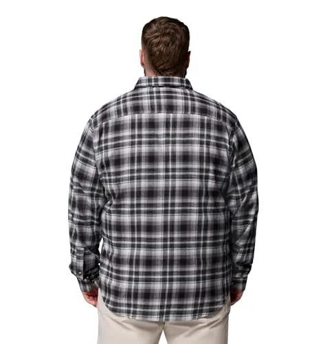 Columbia ▫️ Camisa Cornell Woods de flanela de manga comprida para homem 2