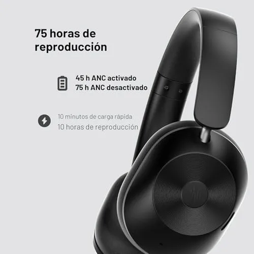 OneOdio ▫️ Focus A5: Auscultadores sem fios com ANC híbrido, 75 horas de autonomia, LDAC 4