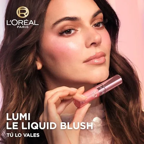 L'Oreal Paris ▫️ L'Oréal Paris Lumi Le Liquid Blush Blush Líquido, Glowy Warm Peach 2