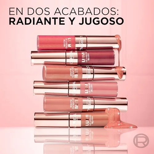 L'Oreal Paris ▫️ L'Oréal Paris Lumi Le Liquid Blush Blush Líquido, Glowy Warm Peach 4