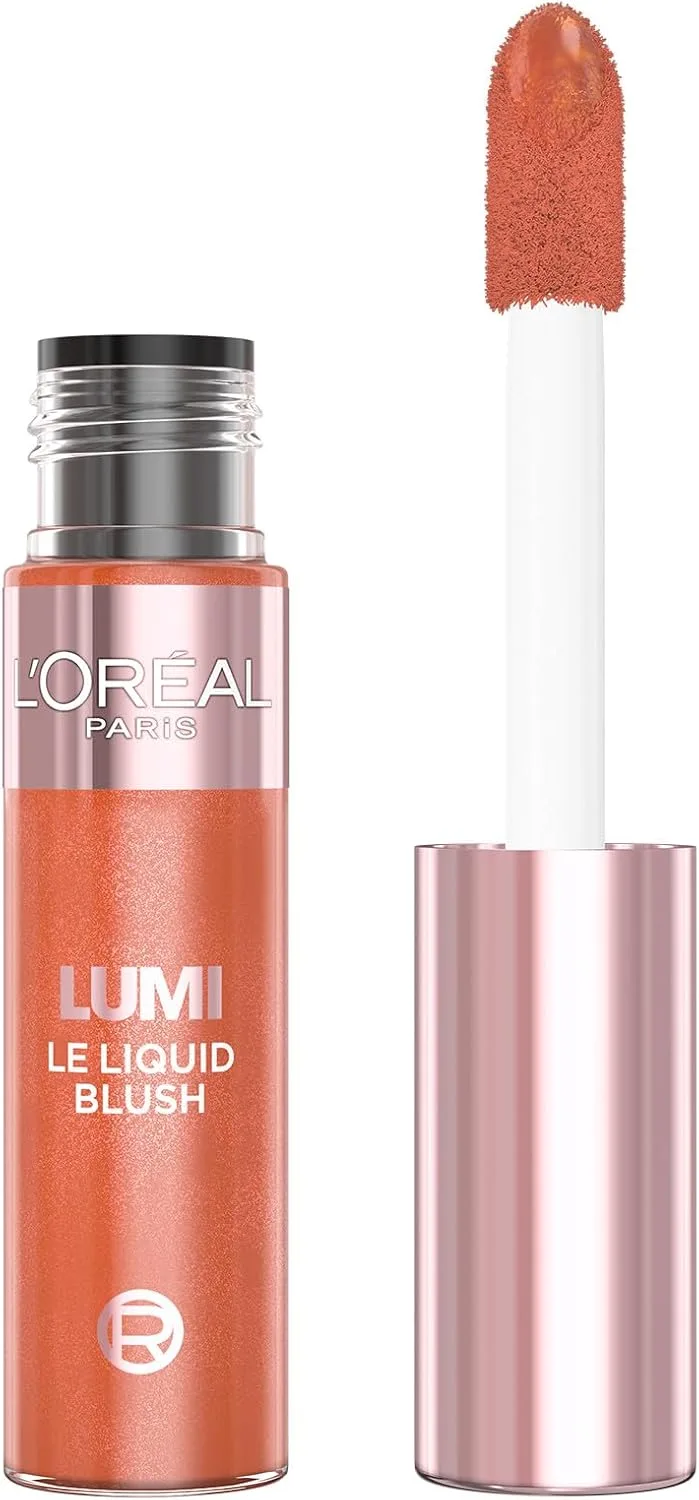 L'Oreal Paris ▫️ L'Oréal Paris Lumi Le Liquid Blush Blush Líquido, Glowy Warm Peach