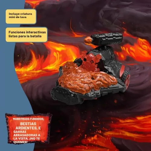 Schleich ▫️ 42663 Veículo a jato da Lava com minifigura, a partir dos 7 anos, ELDRADOR Creatures - conjunto de brinquedos, 15 peças 6
