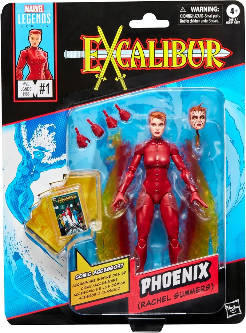 Marvel ▫️ Série Legends, Fénix (Rachel Summers), figura de ação da X-Patrol Comics