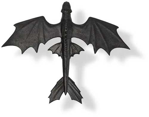Dreamworks Dragons ▫️ Figura do Dragão Desdentado voador do filme «Como Treinar o Teu Dragão», com asas estendidas de 38 cm, desliza no ar até 762 cm, 6072659, brinquedos para crianças a partir dos 4 anos, presente para crianças a partir dos 4 anos 4