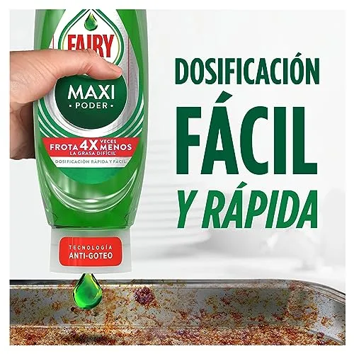 FAIRY ▫️ MaxPower Líquido para a Máquina de Lavar Louça 8 x 450 ml 2