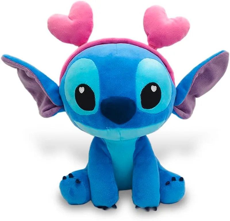 Simba ▫️ Peluche Stitch Love Corações 25 cm. Licença Disney 100% original, adequado para todas as idades (6315870193)
