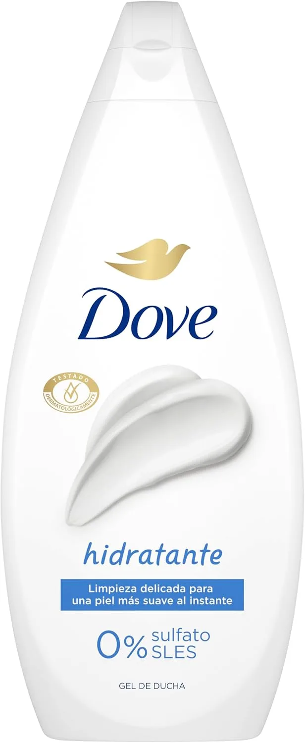 Dove ▫️ Gel de banho hidratante : limpeza suave para uma pele macia, 720 ml