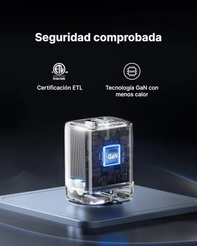 INIU ▫️ Carregador USB-C, 30 W, 1 pacote com carregador PD GaN de carregamento rápido e cabo de 60 W 6