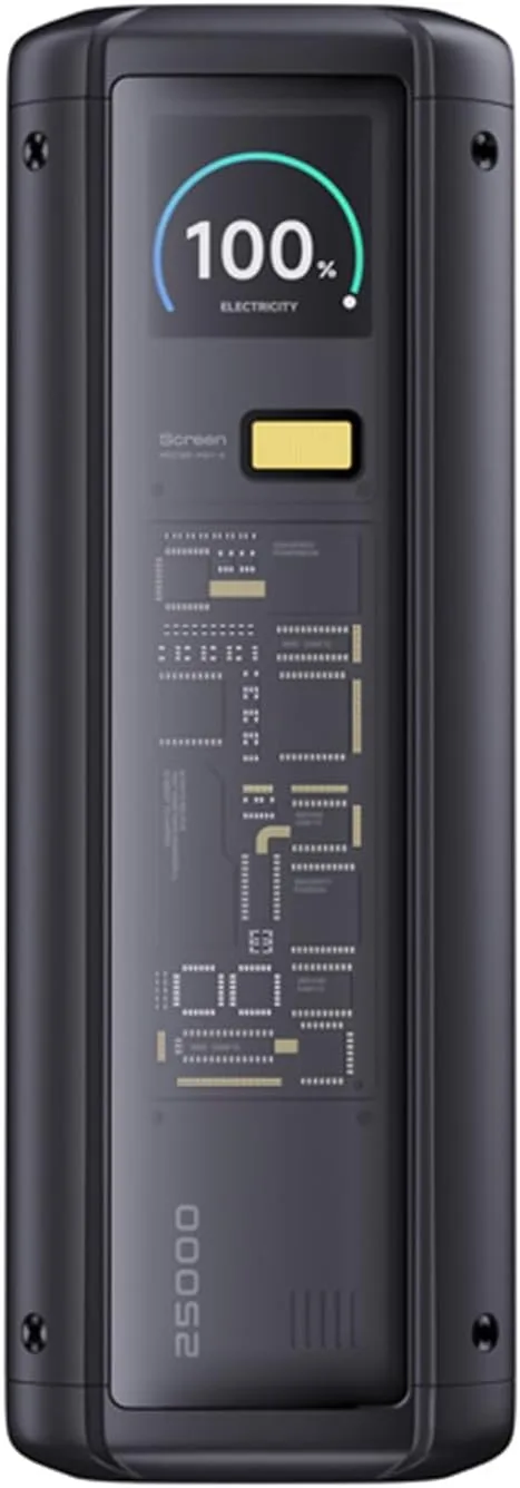 XIAOMI ▫️ 212W HyperCharge Power Bank - Power Bank com carregamento máximo multiporta de 212W, capacidade de 25000mAh, duas portas USB-C e uma porta USB-A, compatível com várias marcas de smartphones e tablets