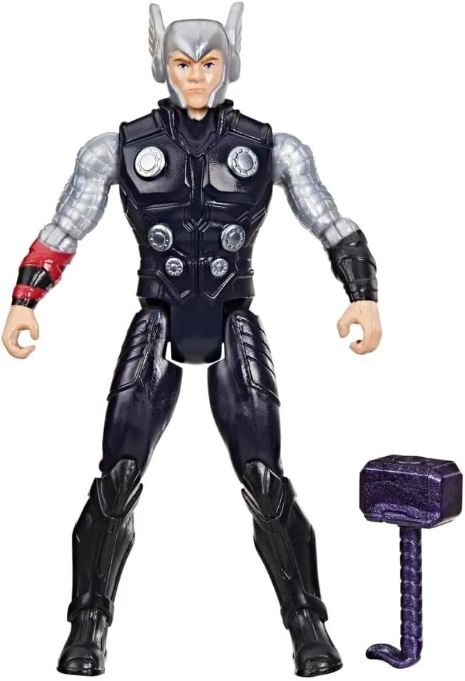 Marvel ▫️ Hasbro Angers Epic World of Action, Thor Anti-Venom, figura de ação, acessório Mjolnir, conjunto de ação, ideia de presente, boneco para rapazes e raparigas a partir dos 4 anos