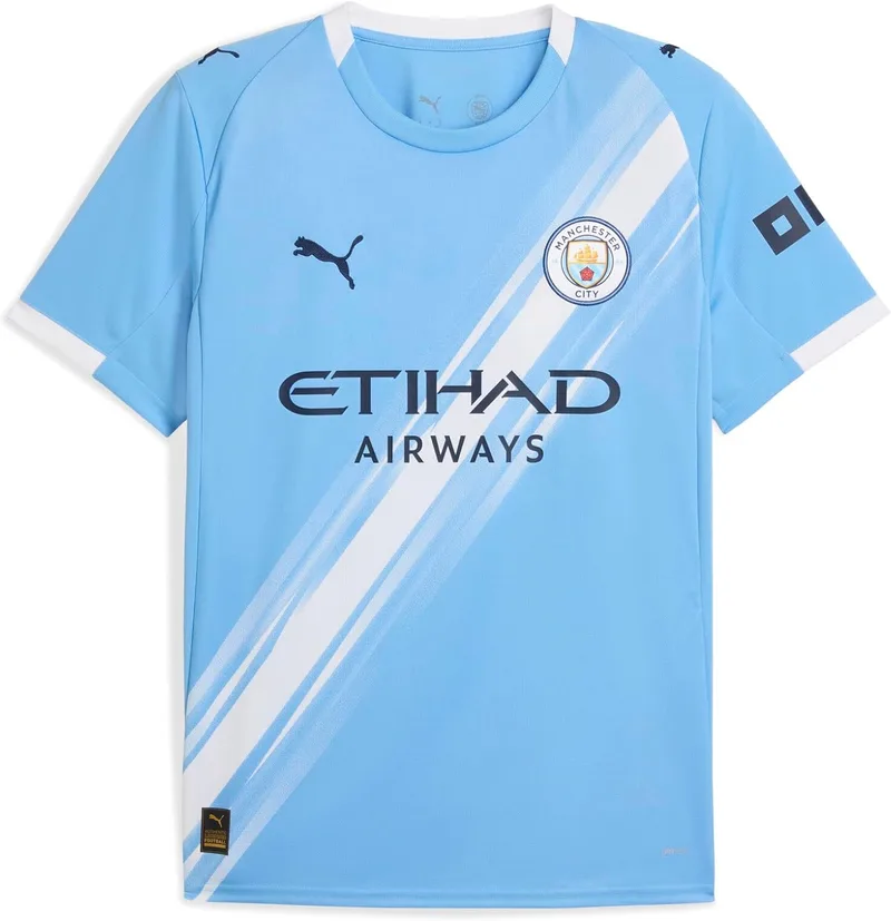 PUMA ▫️ Camisola de jogo do Manchester City, época 2025/26 - réplica - Homem - Team Light Blue