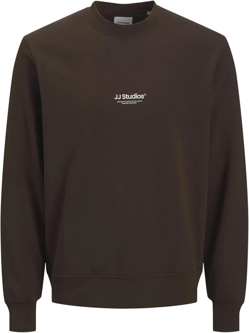 JACK & JONES ▫️ Sweat Crew Neck Jjesoho Sweatshirt com gola redonda para homem