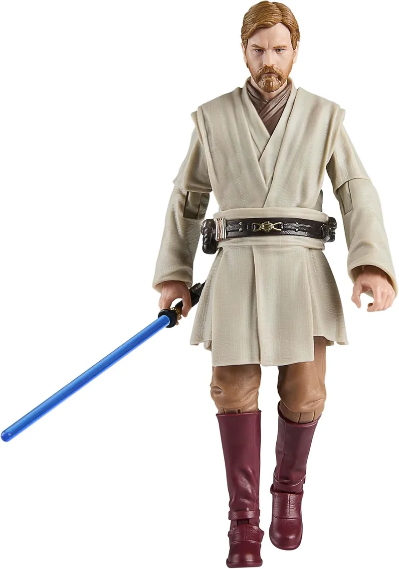 Star Wars ▫️ Série Negra, OBI-WAN Kenobi, A Vingança dos Sith, Figura Premium de 15 cm