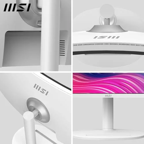 MSI ▫️ Monitor curvo Modern MD342CQPW de 34" UWQHD 1500R, Painel VA 3440 x 1440, 21:9, KVM, PIP/PBP, 120 Hz, 300 nits, antirreflexo, altifalantes integrados, ajustável em 3 direções, HDMI 2.0b 3